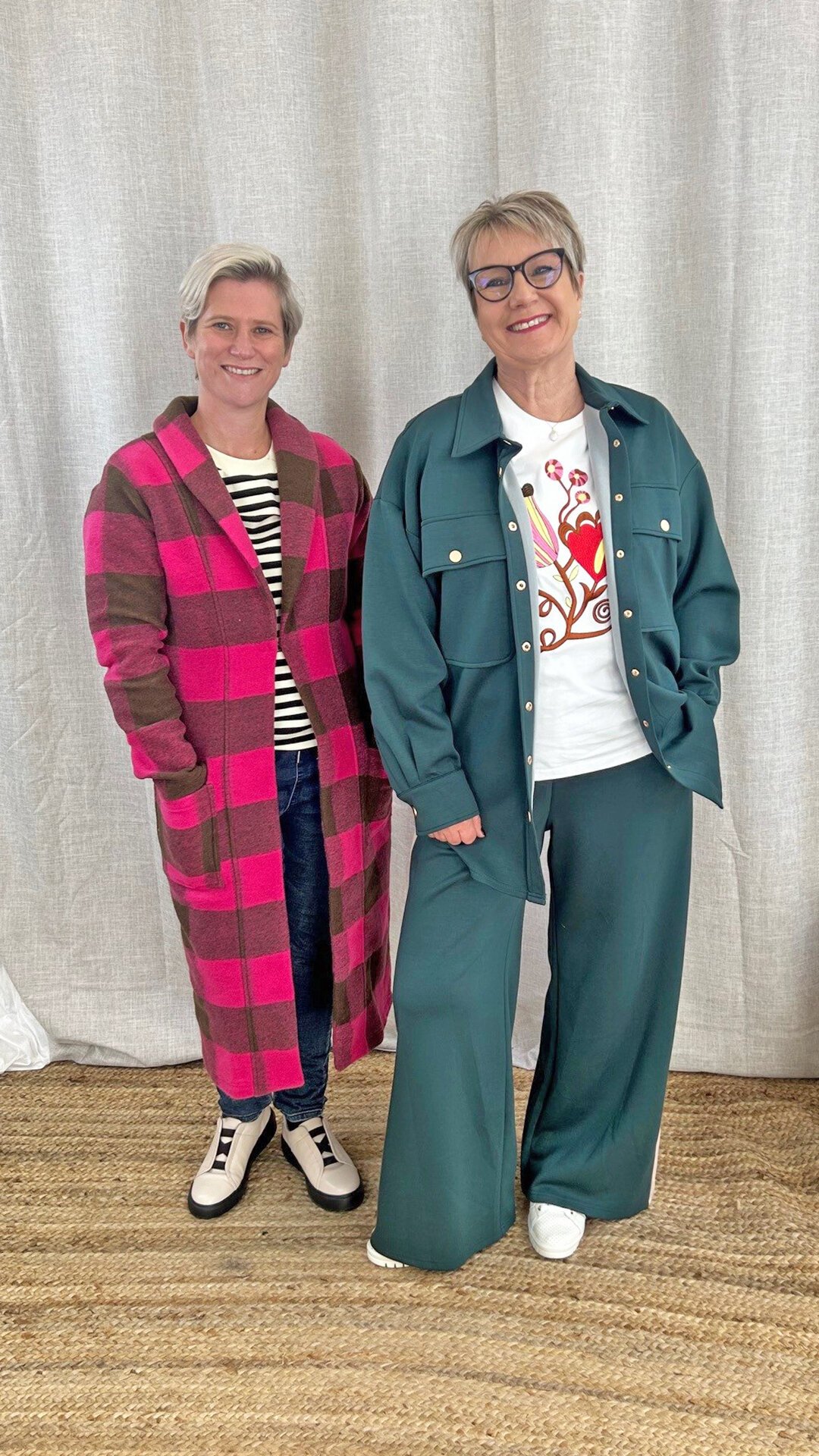 style items clothing on different bodies